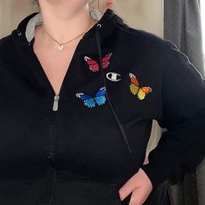 champion butterfly hoodie